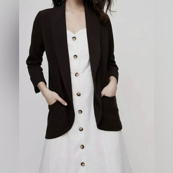 ARITZIA Wilfred Chevalier Jacket Black Blazer - Picture 8 of 15